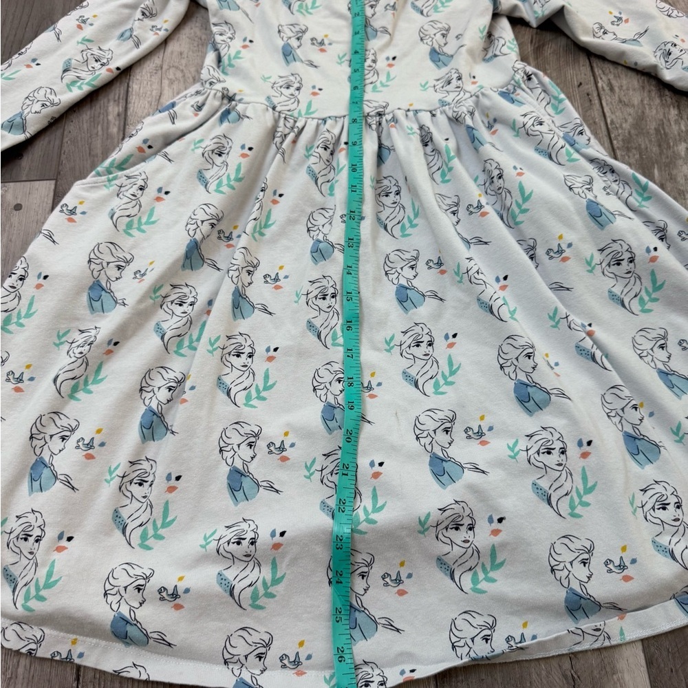 Hanna Andersson Disney Elsa Frozen 2 Skater Dress Size 140 10 READ - Picture 6 of 7